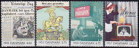 Danmark AFA 1257 - 60<br>Postfrisk